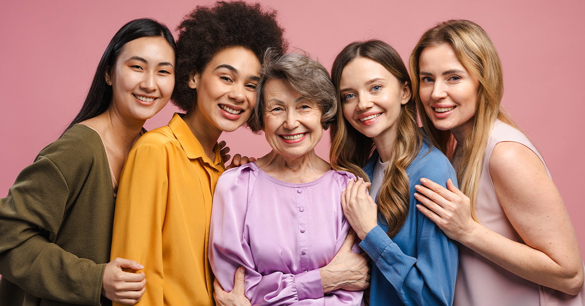 Group of women of all ages